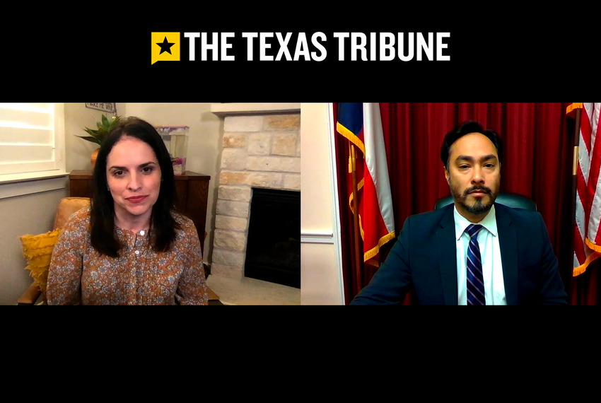 The Texas Tribune multimedia reporter Alana Rocha speaks with U.S. Rep. Joaquin Castro, D-San Antonio, on the violence in the U.S. Capitol on Jan. 6, 2021.